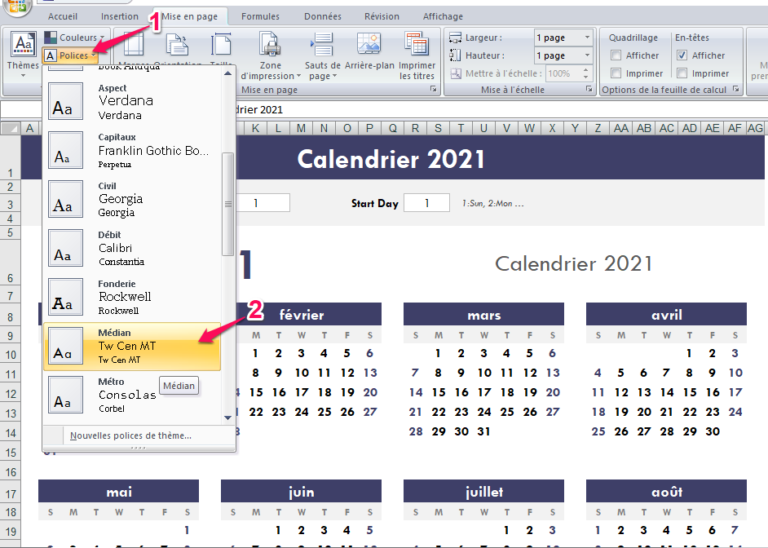 Cr Er Un Calendrier Excel Le Meilleur Guide Sauvegarder