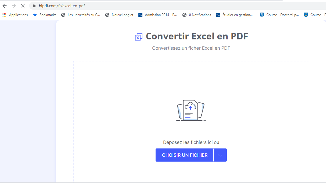 convertir Excel en PDF