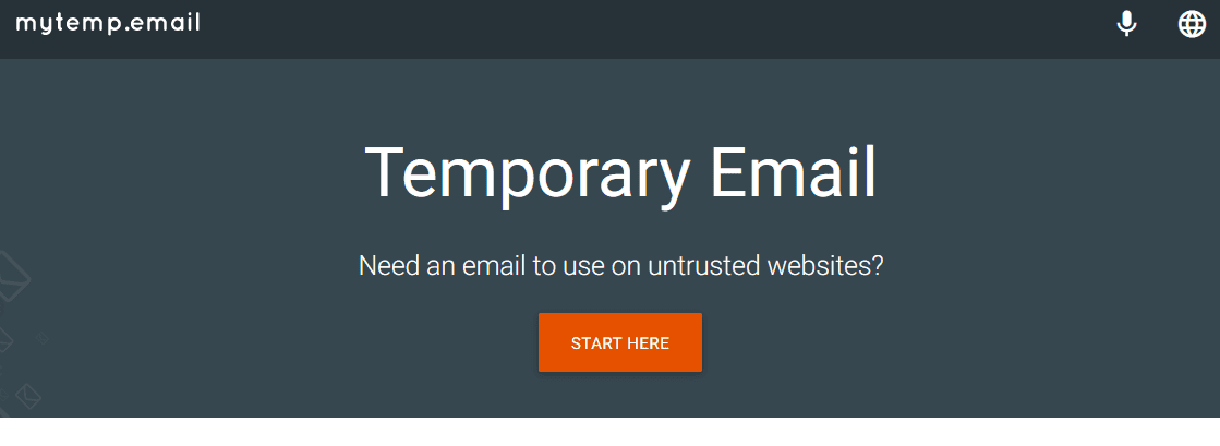 email temporaire