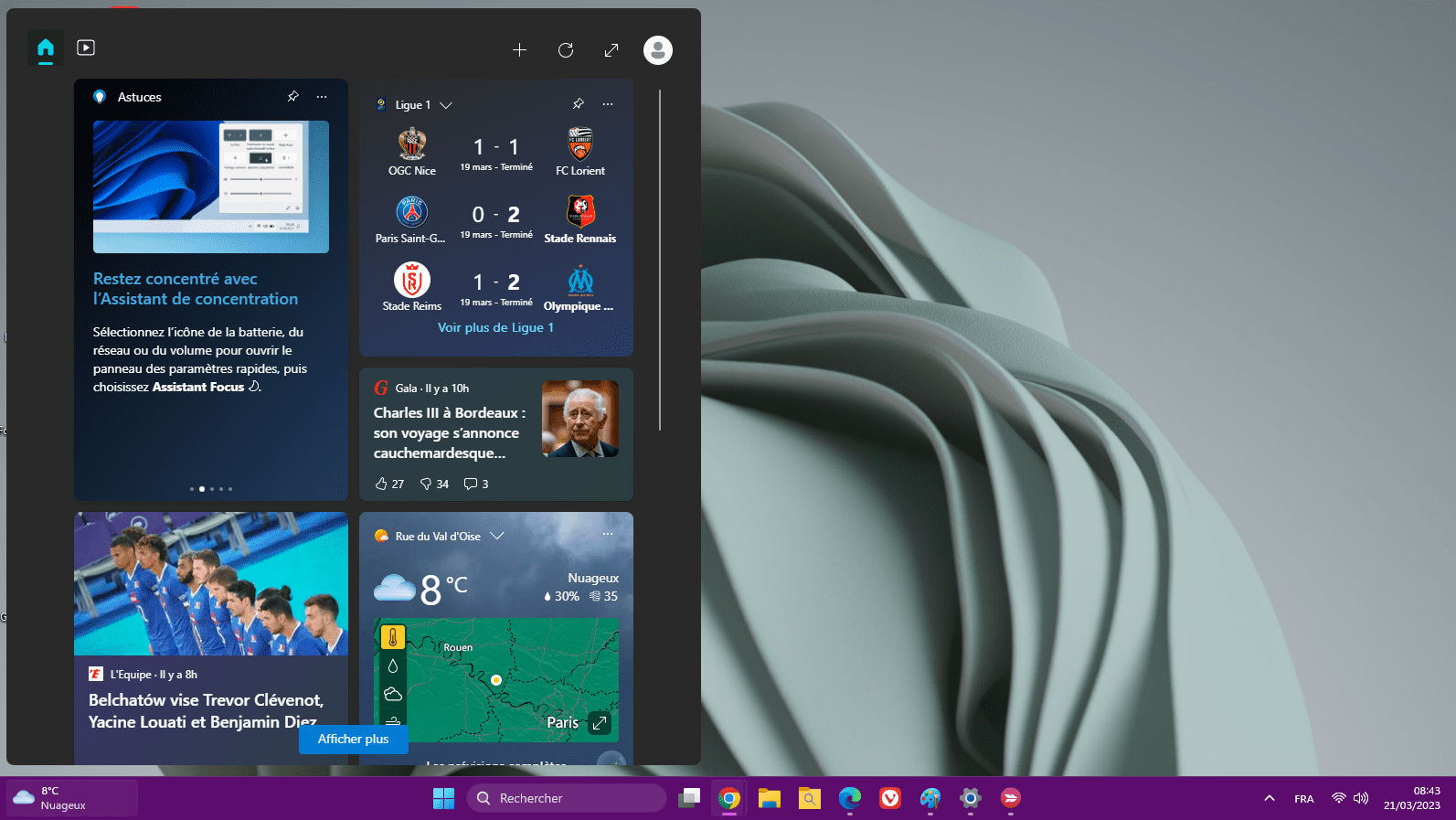 Widget Windows 11: Comment les configurer et les utiliser